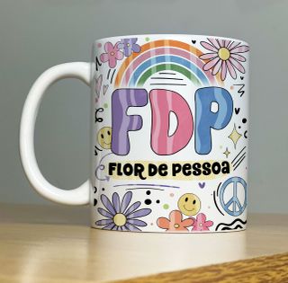 Nome do produtoCaneca FDP Flor de Pessoa