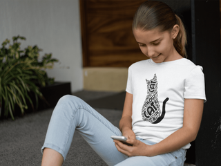 Nome do produtoCamiseta Quality Algodão Infantil - 10 a 14 anos - Cat Meow