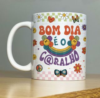 Nome do produtoCaneca Bom dia É O C@aralho