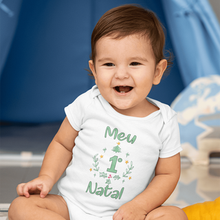 Nome do produtoBody Meu 100% Algodão - Meu Primeiro Natal 