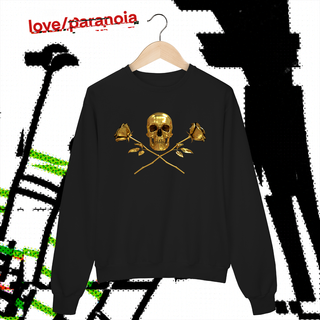 Skull / Bones & Gold (Moletom Unissex)