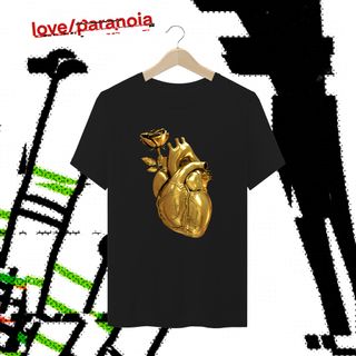 Nome do produtoHeart / Bones & Gold (Camiseta Unissex)