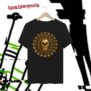 Mandala / Bones & Gold (Camiseta Unissex)