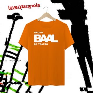 Nome do produtoBAAL Logo Branco (Camiseta Unissex)