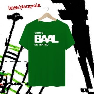 Nome do produtoBAAL Logo Branco (Camiseta Unissex)