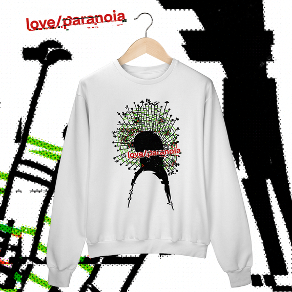 Love/Paranoia (Moletom Unissex)