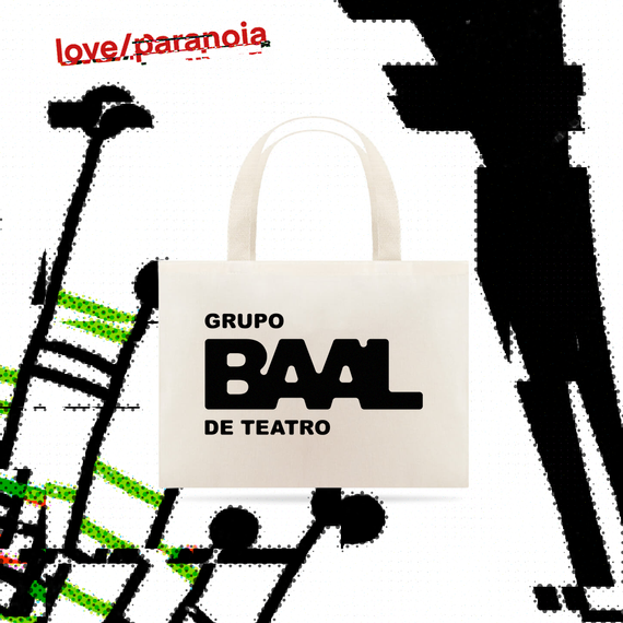 BAAL Logo Preto (Ecobag Unissex)