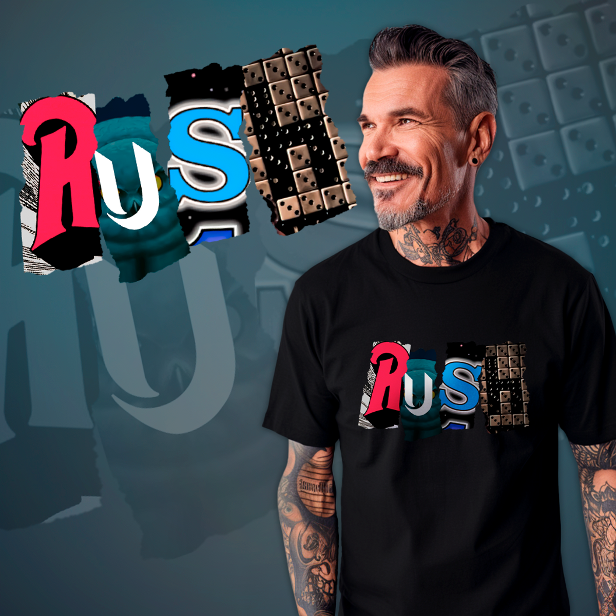 Nome do produto: Camisa Rush Rasgado - Adulto