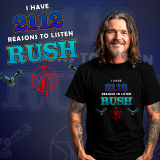 Camisa RUSH 2112 Reasons to listen - Adulto