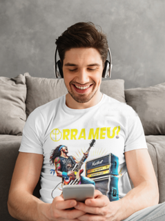 Nome do produtoCamiseta Unisex GUITARRISTA  - ORRA MEU