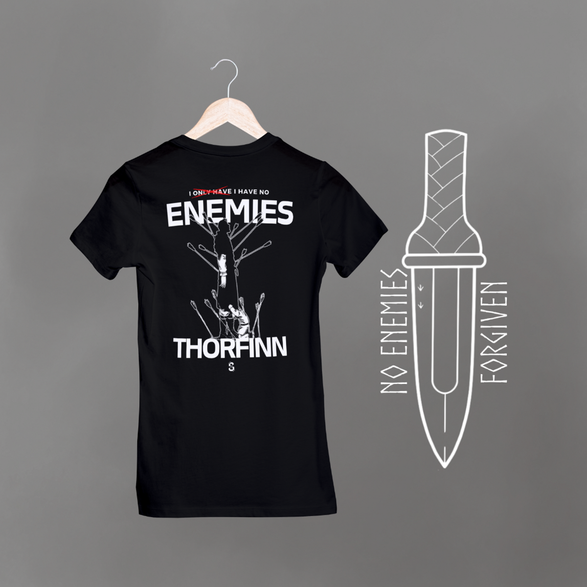 Nome do produto: Camiseta Thorffin Enemies One