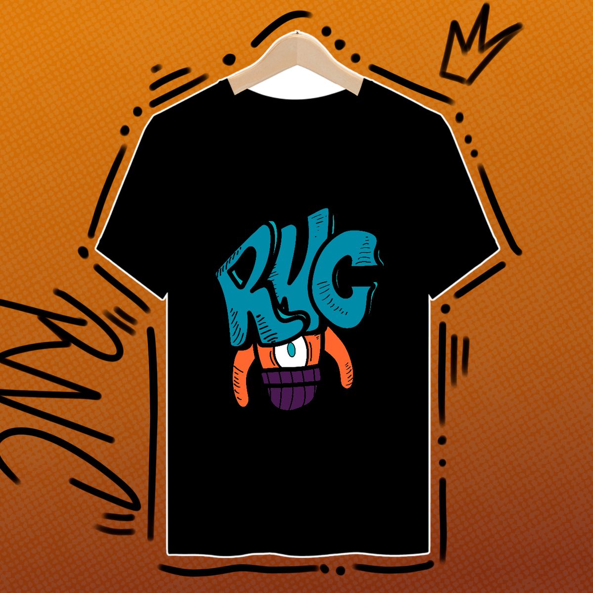 Nome do produto: Camiseta RNC Grafite PS