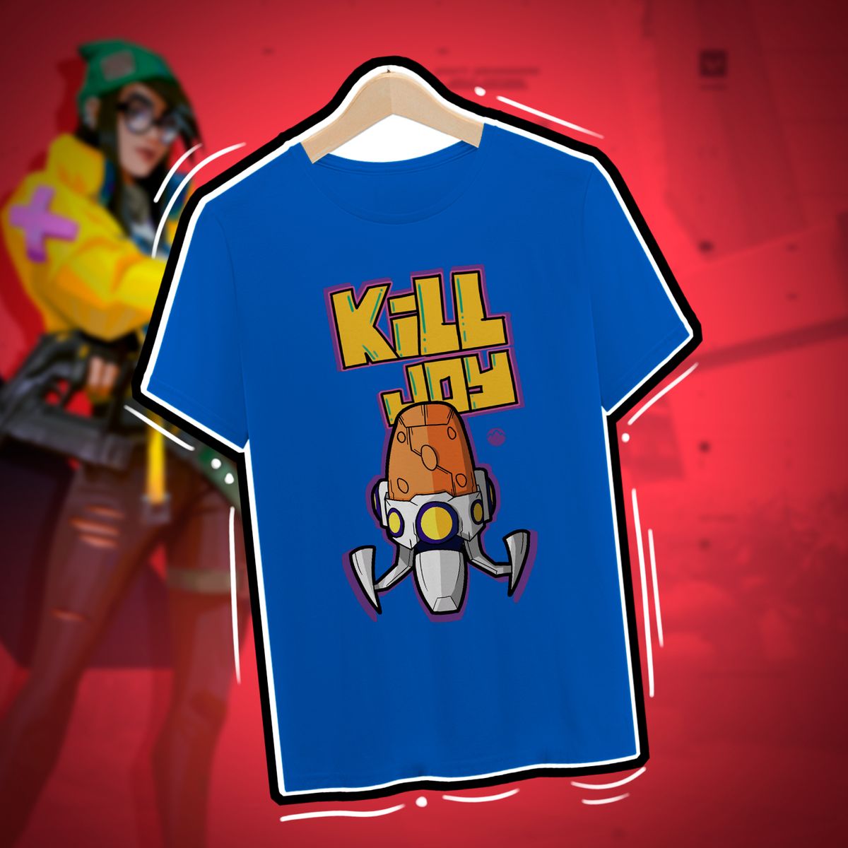 Nome do produto: Camiseta Nano enxame Kill Joy