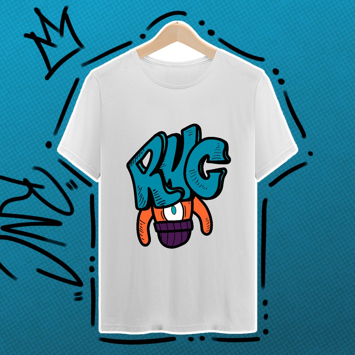 Nome do produto: Camiseta RNC Grafite