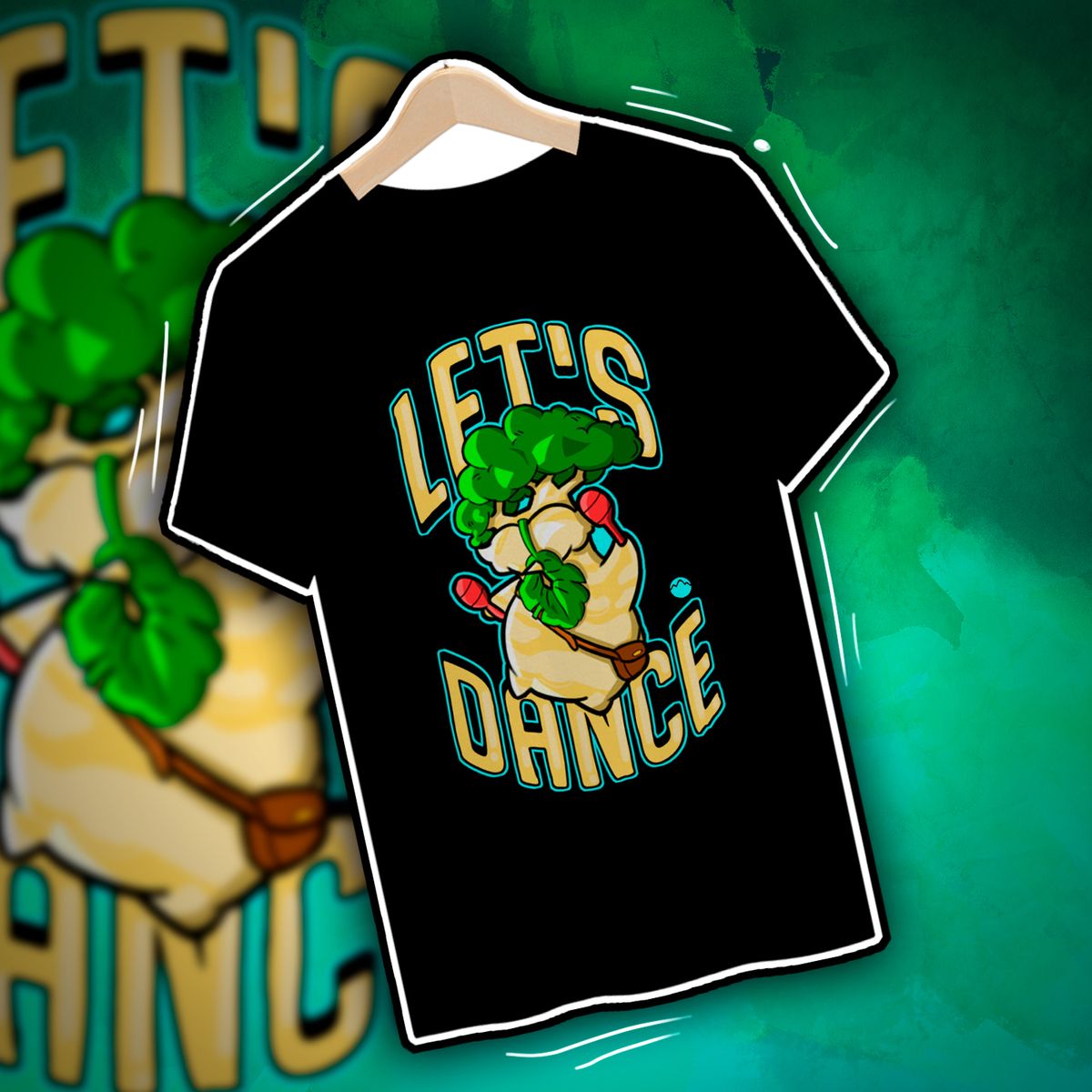 Nome do produto: Camiseta Korok Let\'s Dance PS