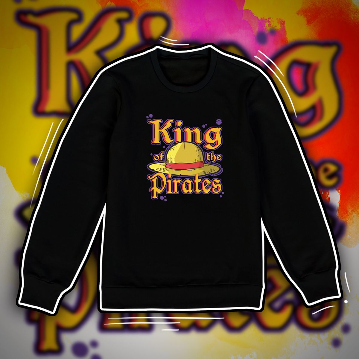 Nome do produto: Moletom King of the Pirates