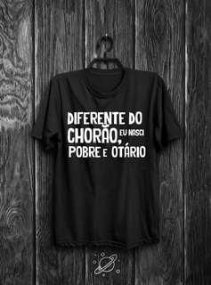 Nome do produtoDiferente do Chorão, eu nasci pobre e otário