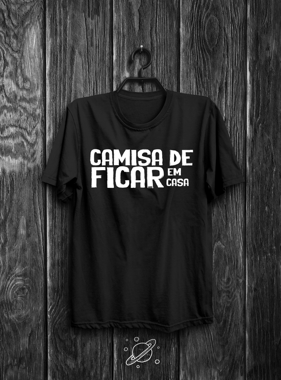 Camisa de ficar em casa