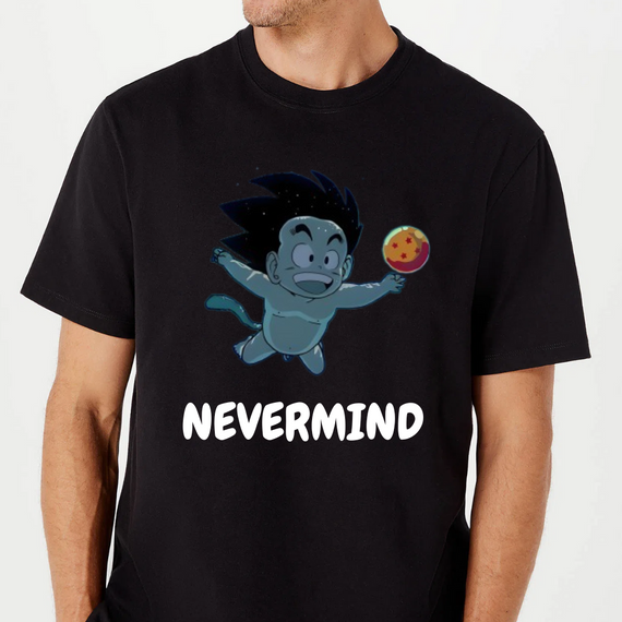 Camisa Goku Nevermind