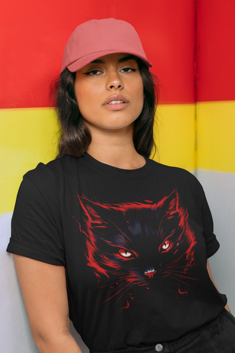 Nome do produto: Camiseta - Black Cat