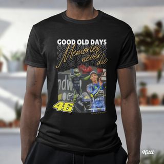 Nome do produtoCamiseta Velentino Rossi Good Old Days