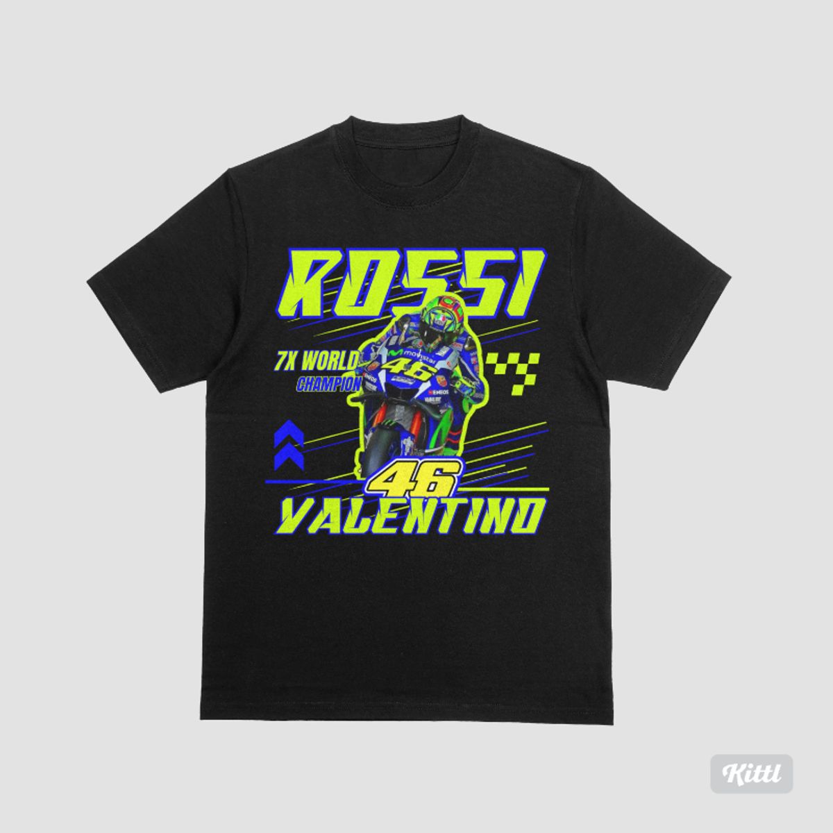 Nome do produto: Camiseta Rossi 7x 