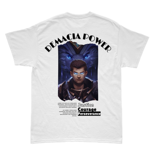 Nome do produtoCamiseta Garen Demacia Power Branca