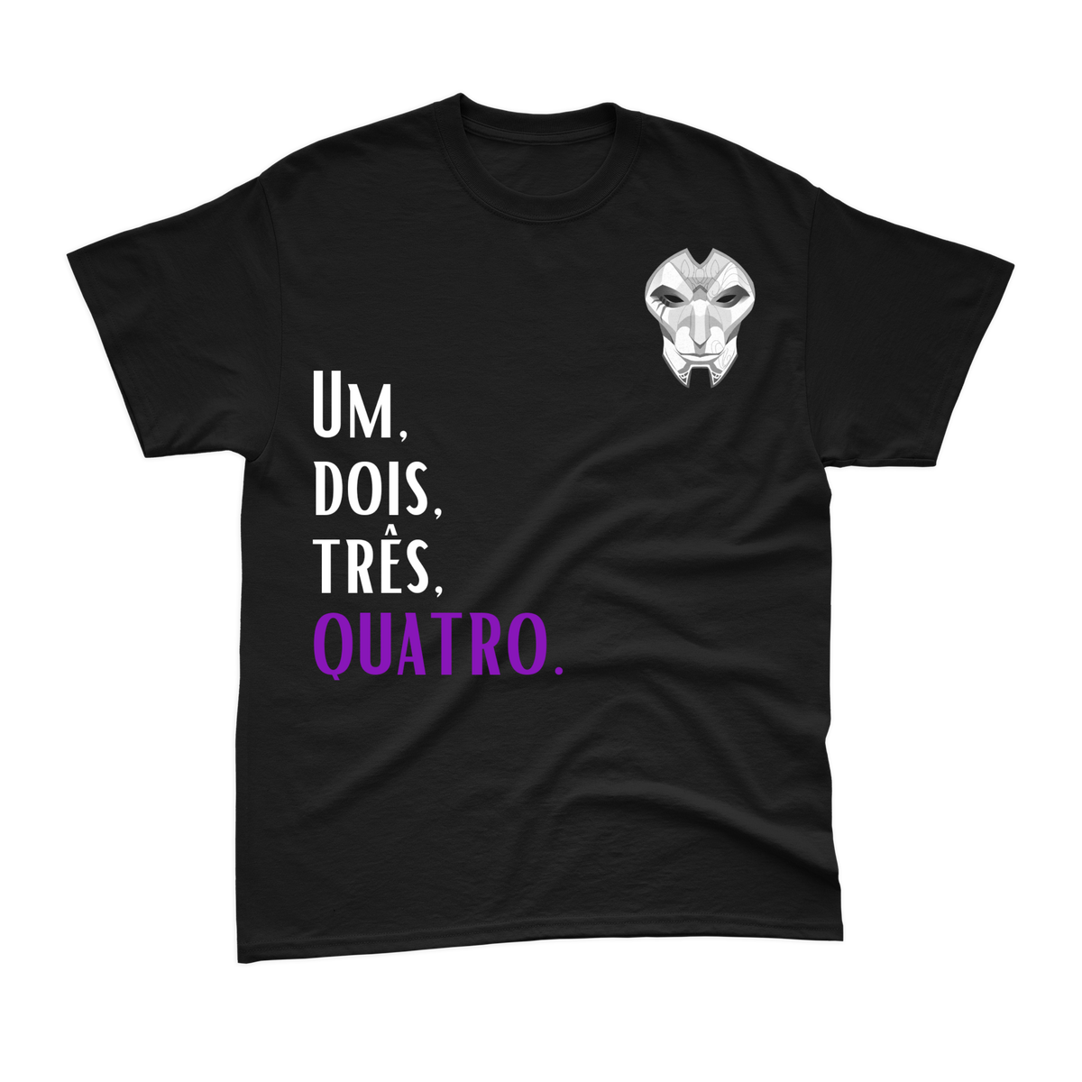 Nome do produto: Camiseta Jhin - Um, Dois, Três, Quatro.