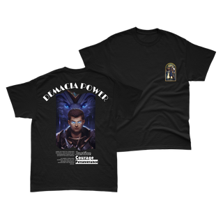 Camiseta Garen Demacia Power Preta