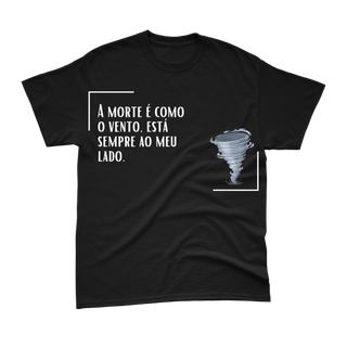 Camiseta Yasuo - A morte é como o vento, está sempre ao meu lado