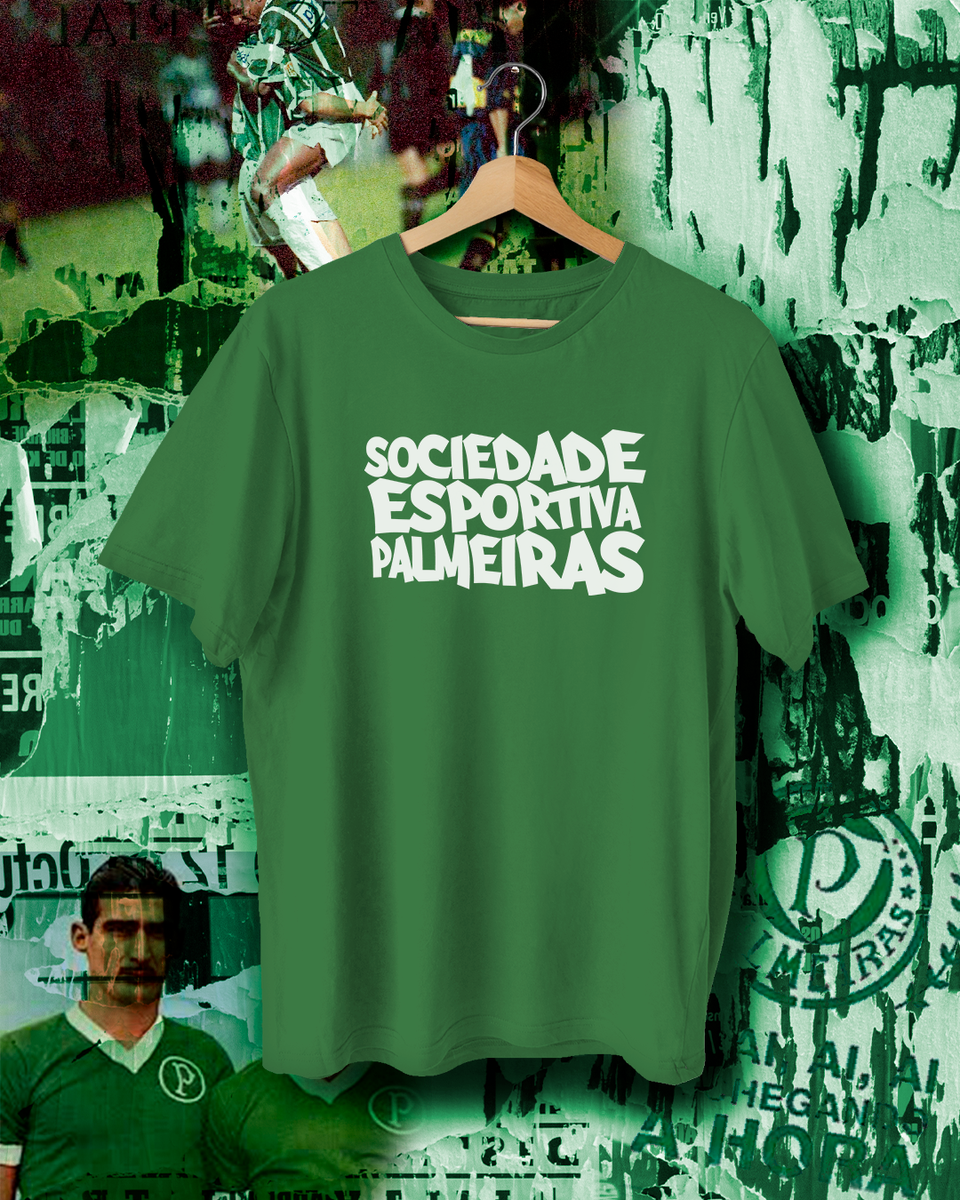 Nome do produto: Camiseta Sociedade Esportiva Palmeiras