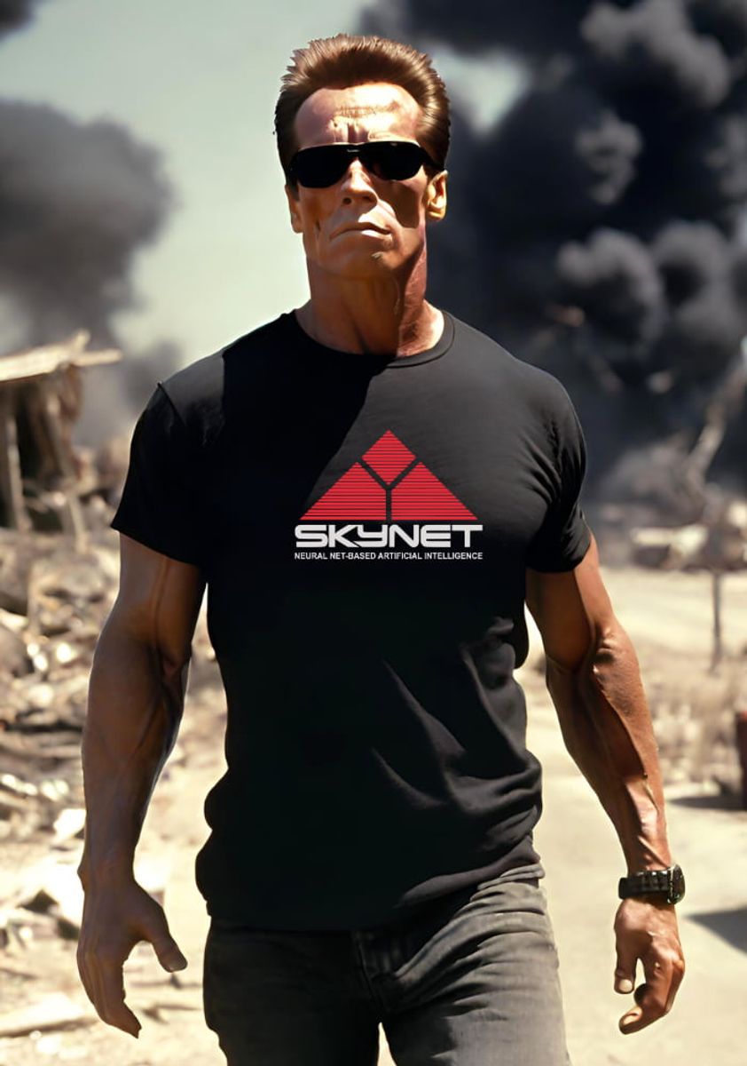Nome do produto: Camiseta Skynet o Exterminador do Futuro