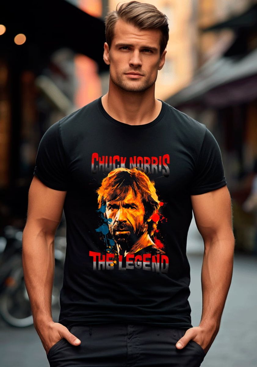 Nome do produto: Camiseta Chuck Norris The Legend