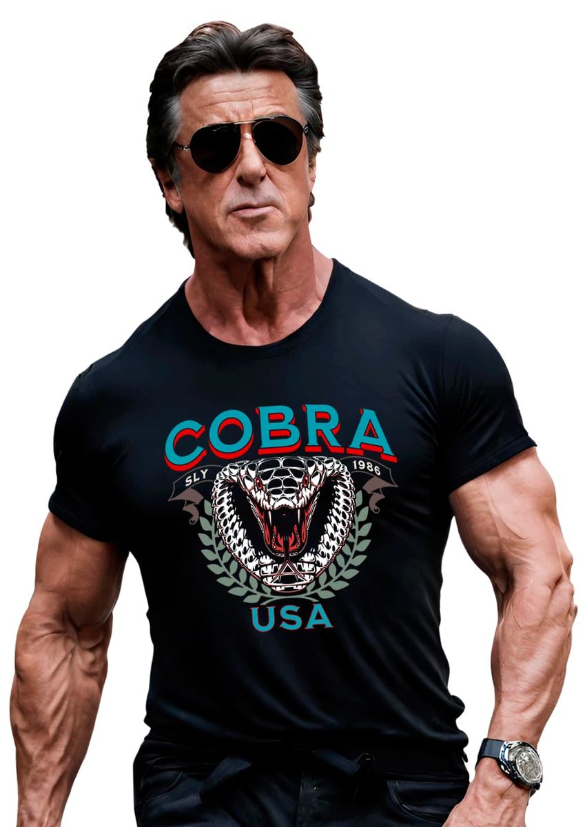 Nome do produto: Camiseta Cobra USA
