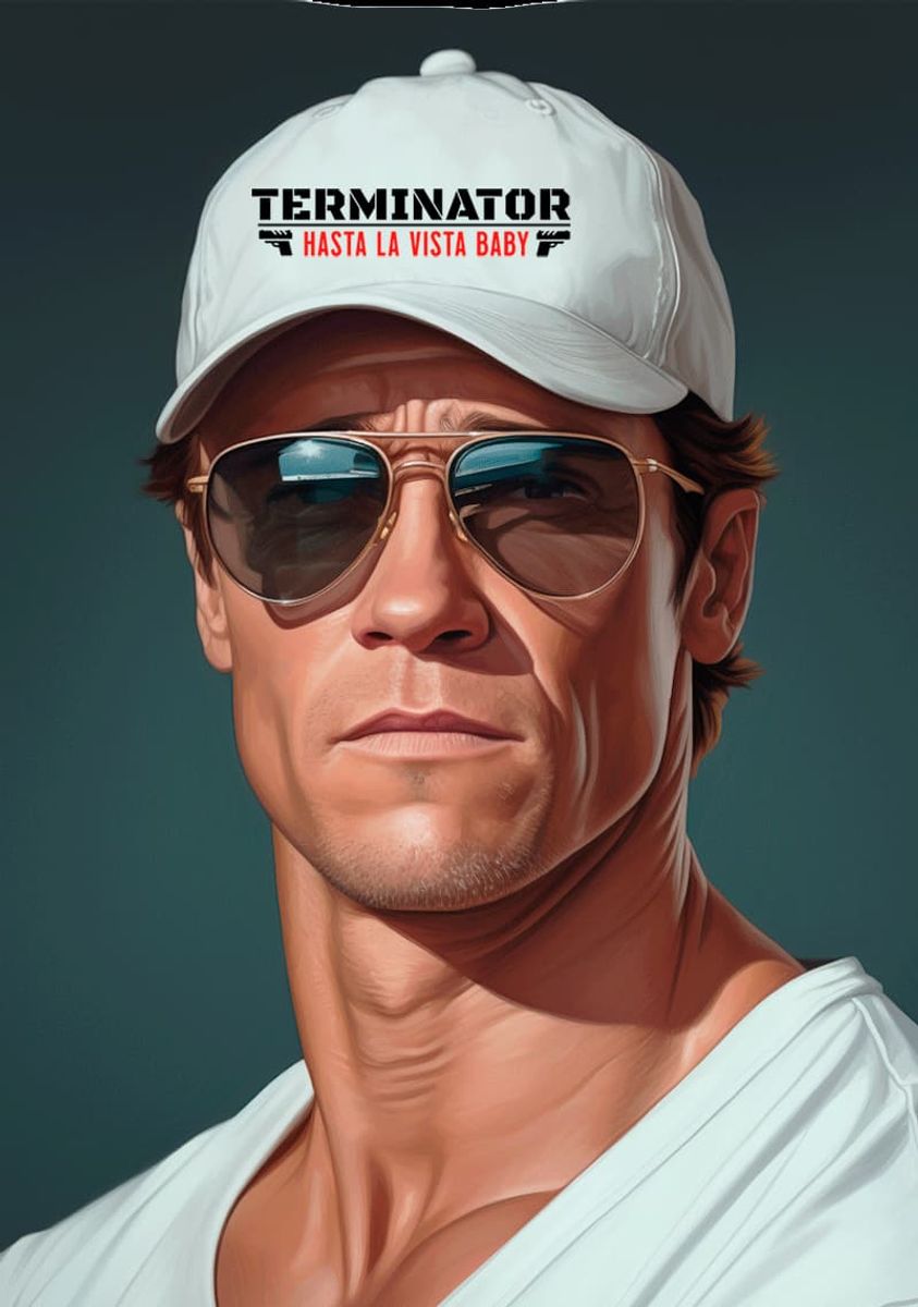 Nome do produto: Boné Terminator Hasta la Vista Baby
