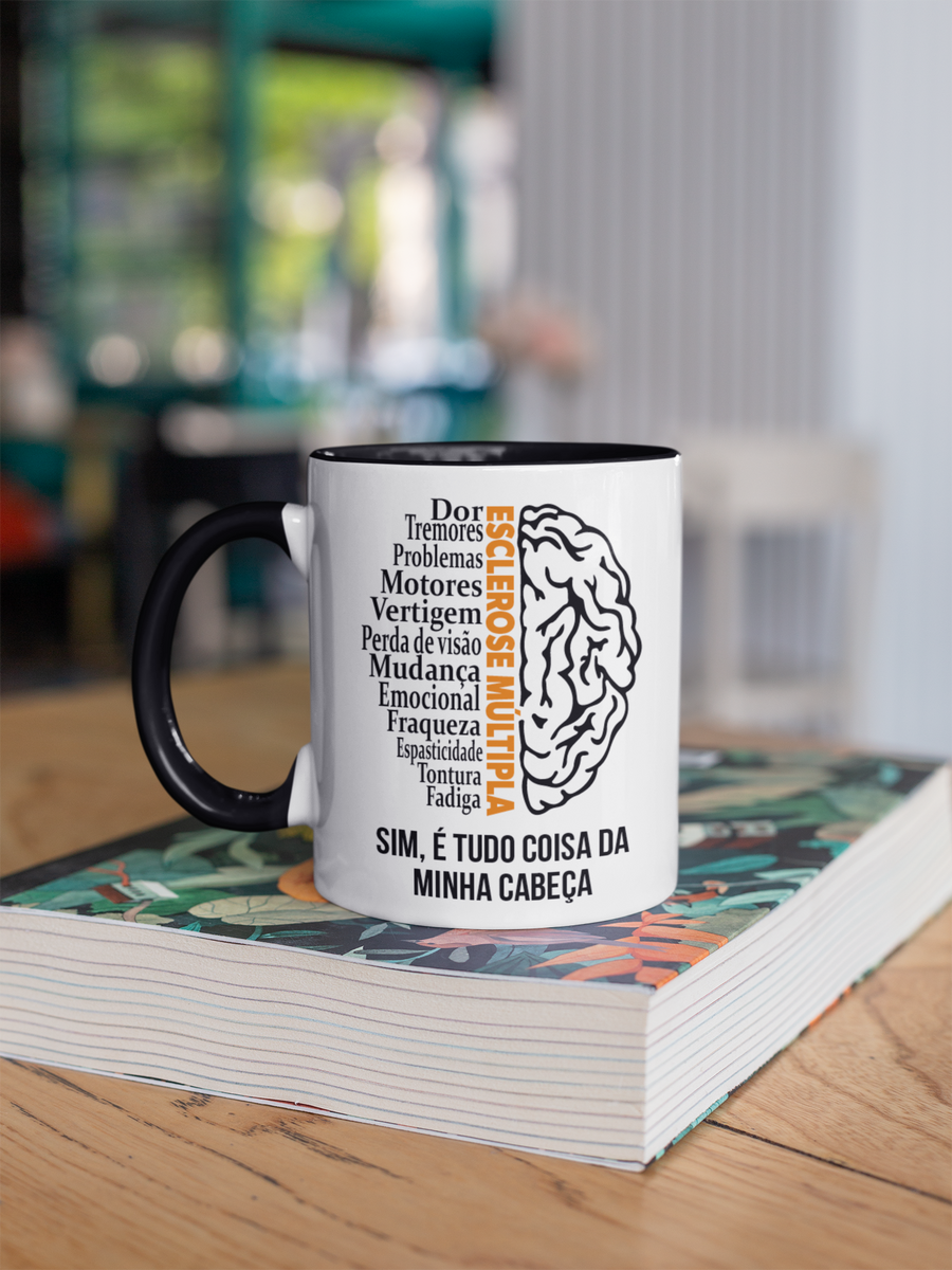 Nome do produto: Sim, é tudo coisa da minha cabeça -- Caneca Mágica 