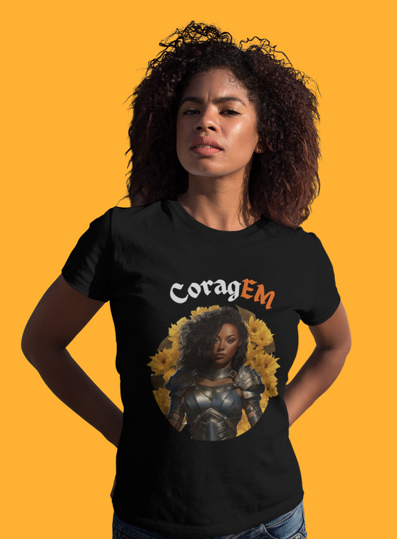 CoragEM -- Baby Look Premium V1 Laranja