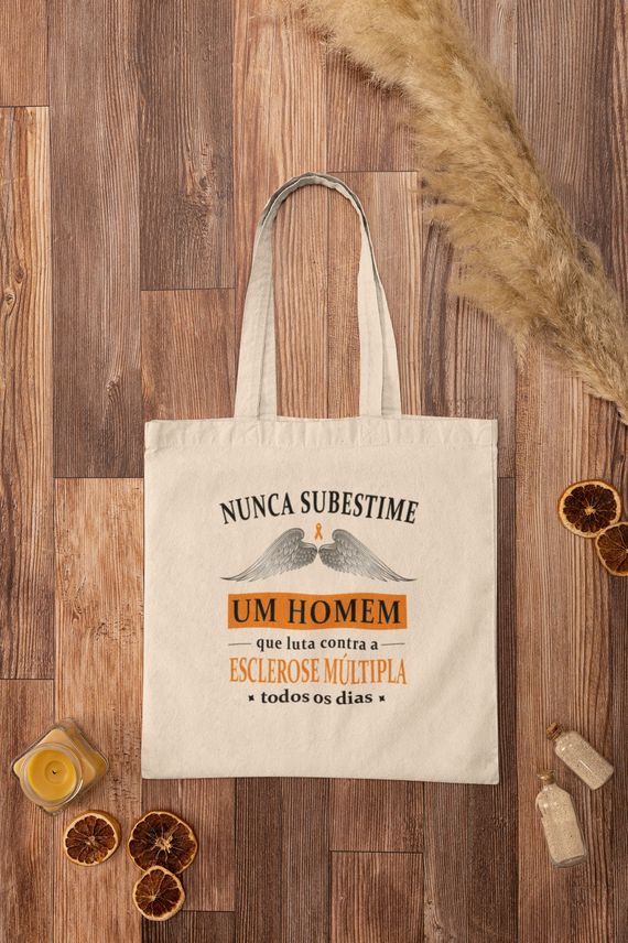 Nunca subestime um homem -- Ecobag