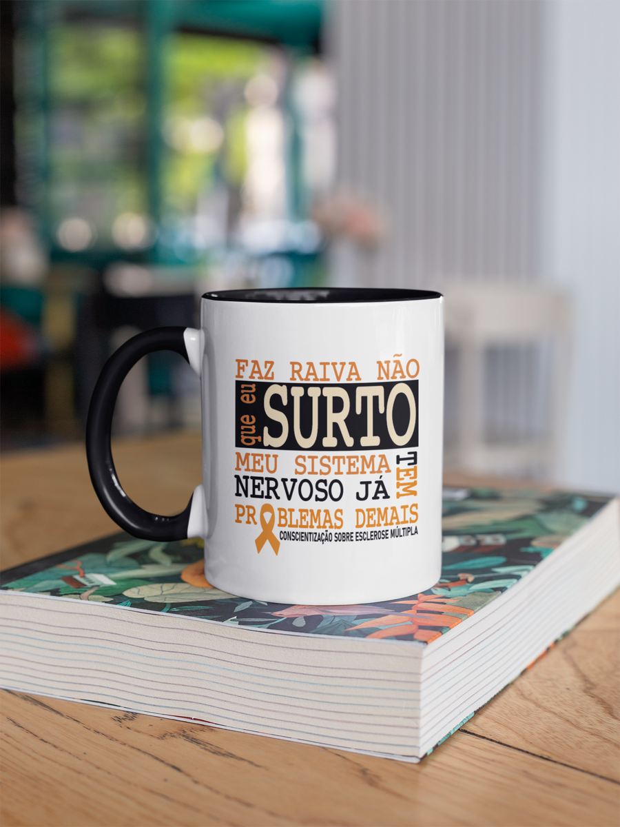 Nome do produto: Faz raiva não que eu surto -- Caneca Mágica