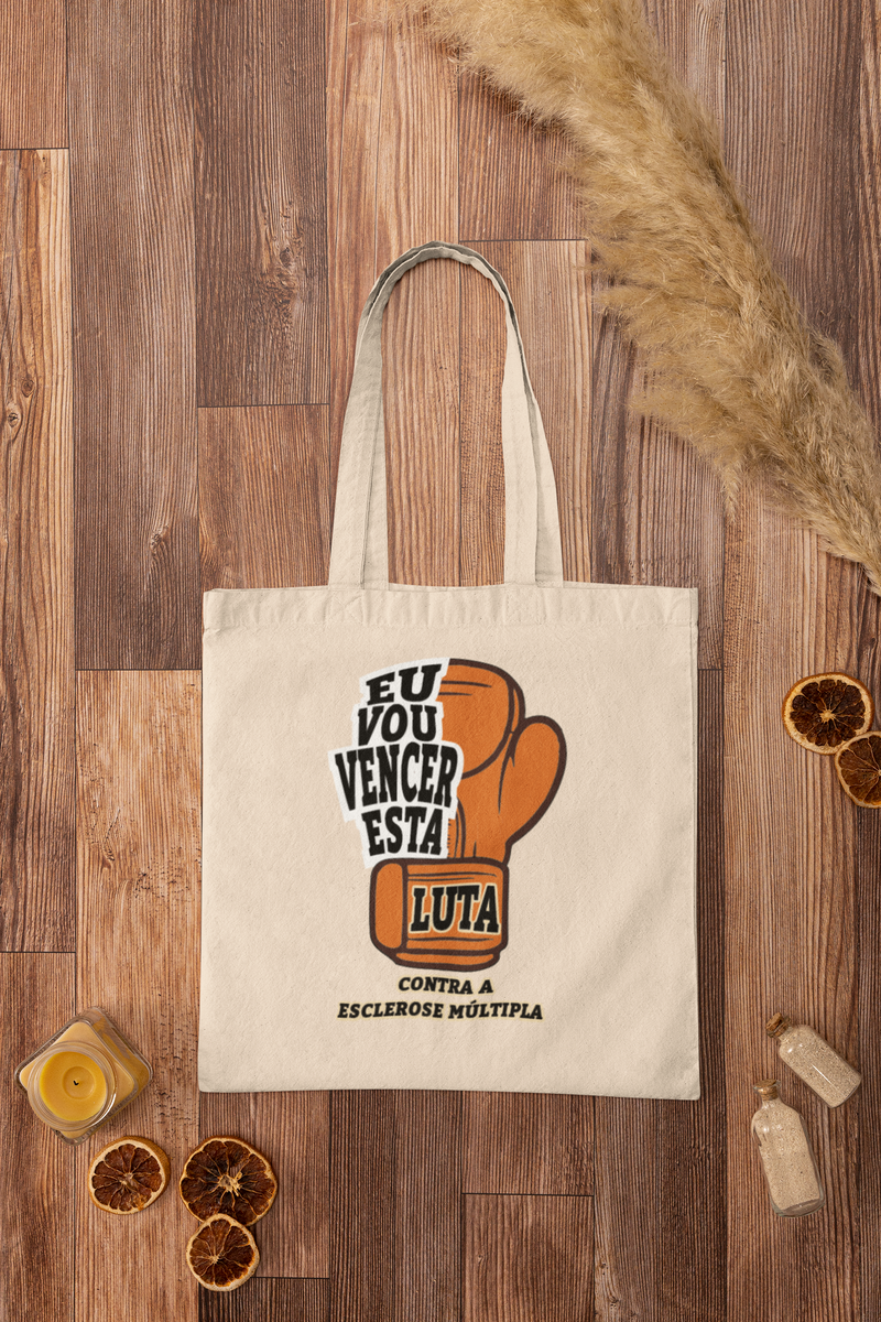 Nome do produto: Eu vou vencer esta luta -- Ecobag