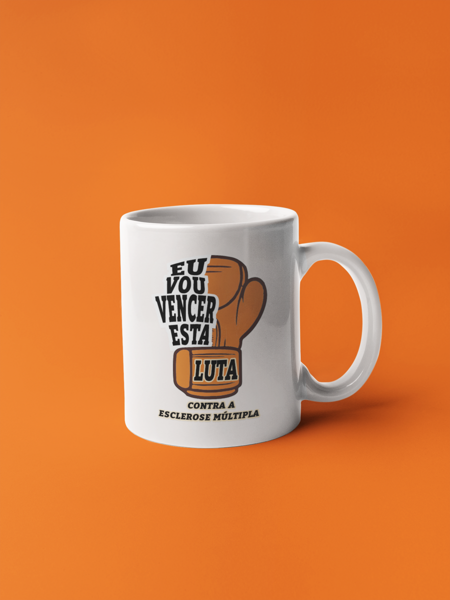 Nome do produto: Eu vou vencer esta luta -- Caneca Simples