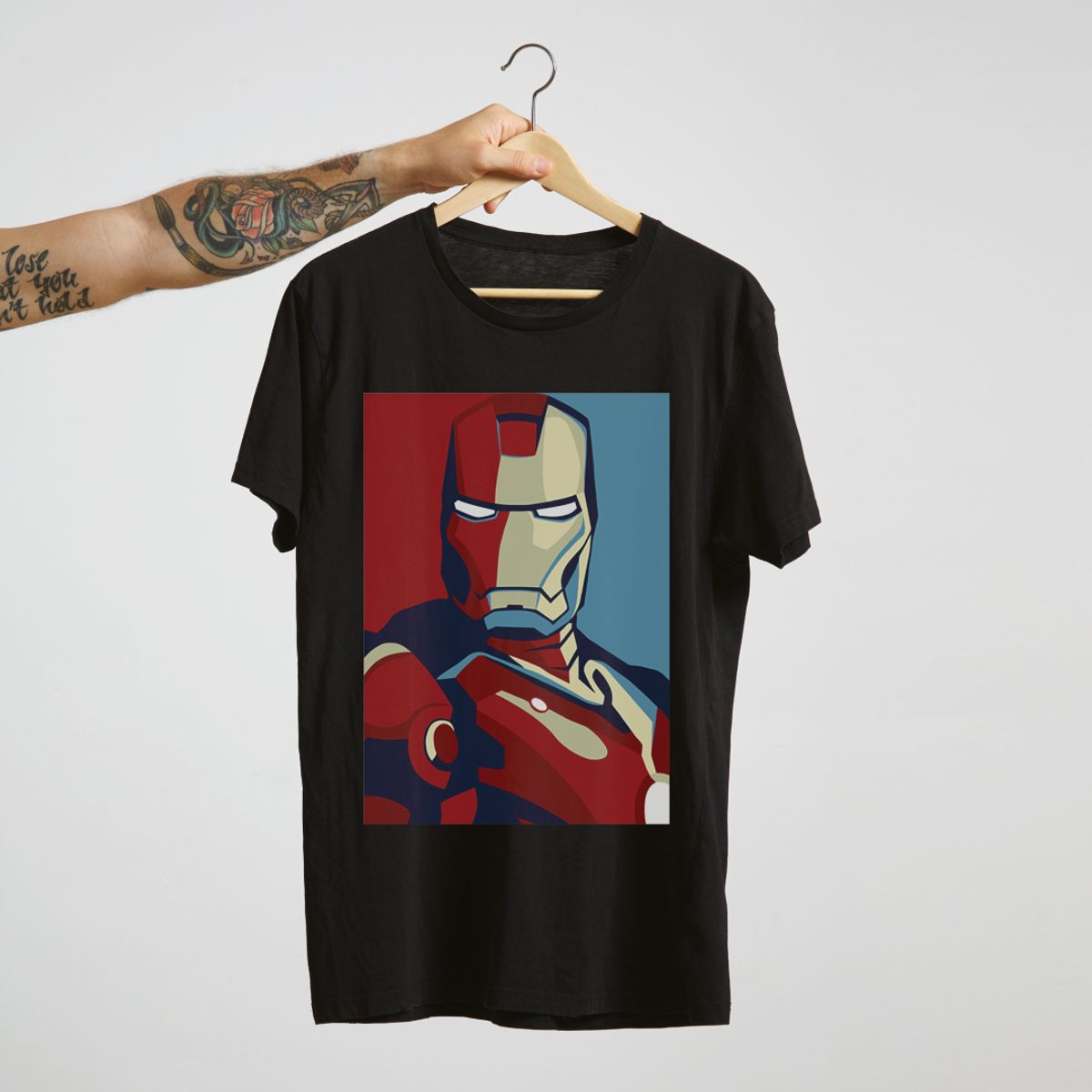 Nome do produto: Camiseta Homem de Ferro