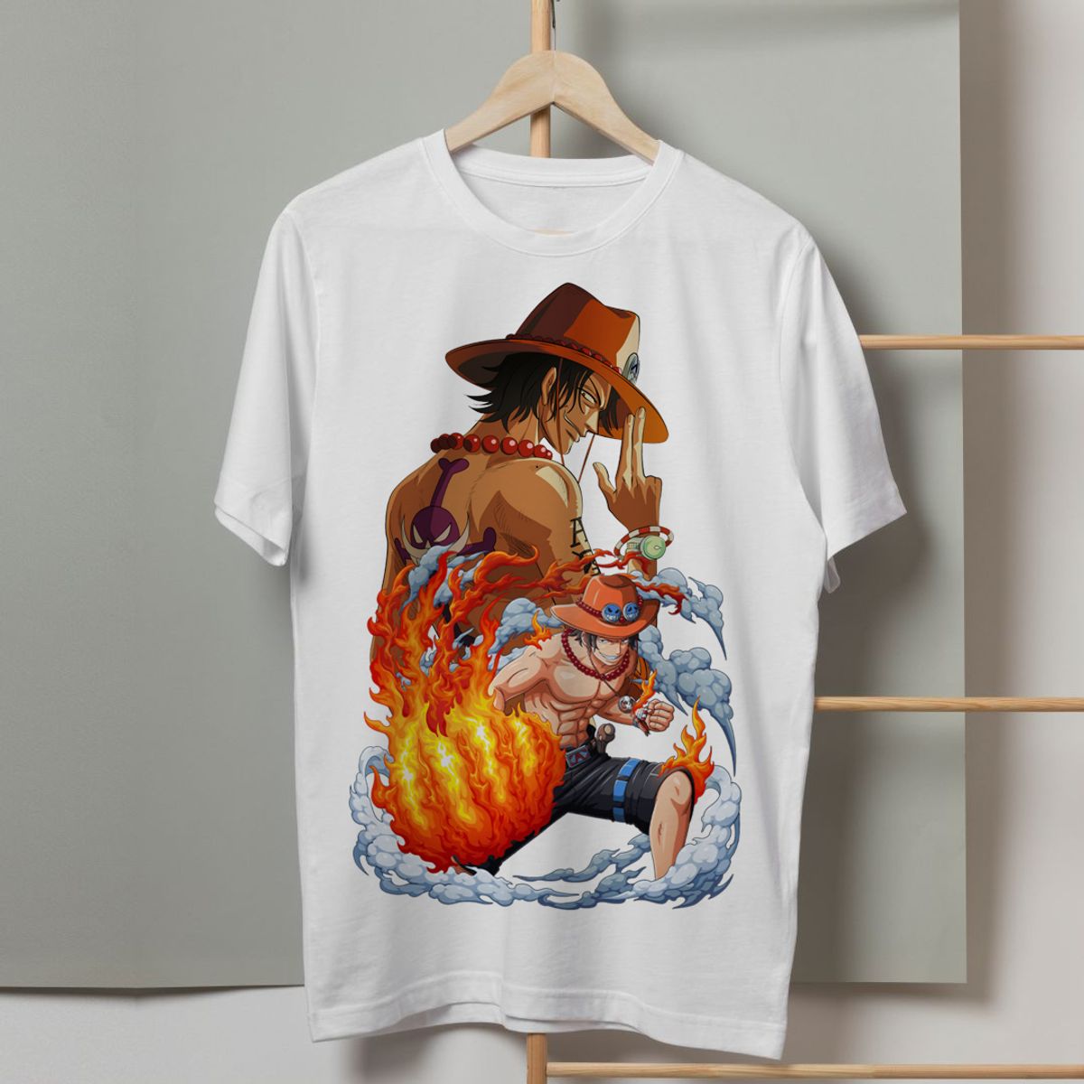 Nome do produto: Camiseta Ace - One Piece