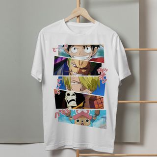 Camiseta Chapéus de Palha - One Piece