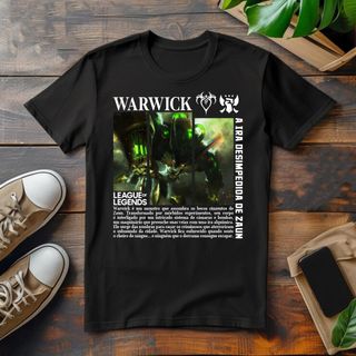 Camiseta - Warwick a Ira Desimpedida de Zaun