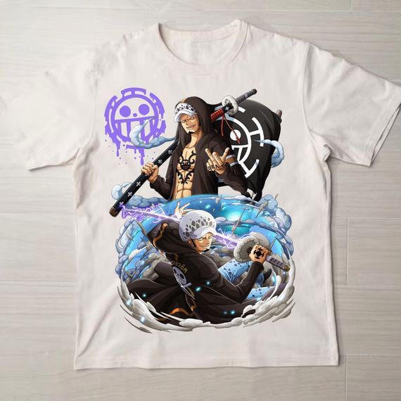 Camiseta Trafalgar D. Water Law - One Piece