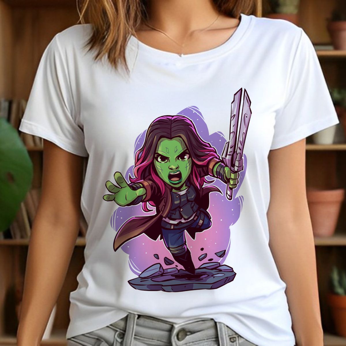 Nome do produto: Camiseta Gamora - Miniatura