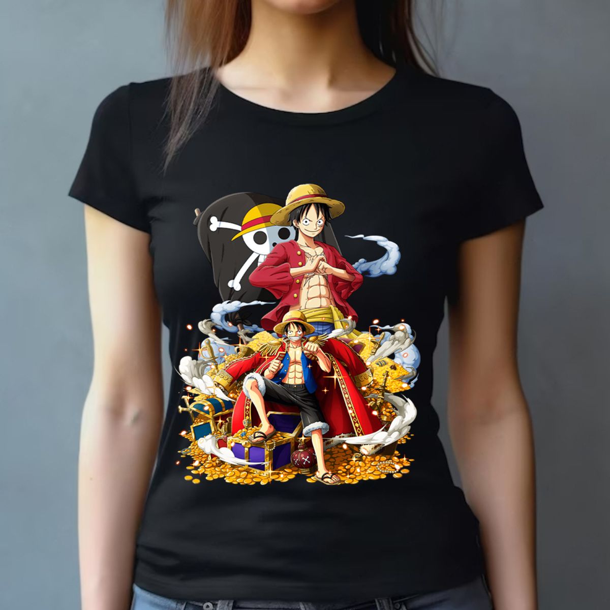 Nome do produto: Camiseta Monkey D. Luffy - One Piece