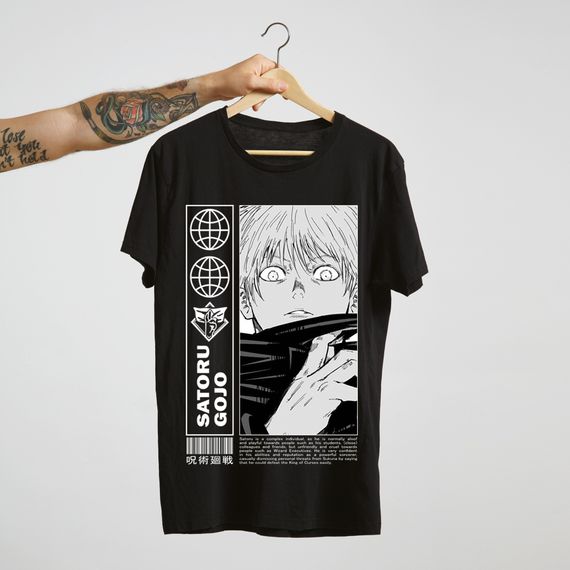 Camiseta Satoru Gojo - Jujutsu Kaisen