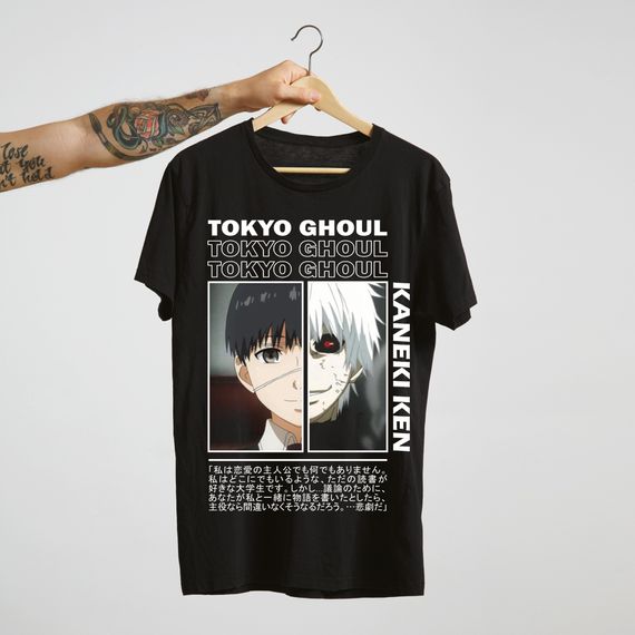Camiseta Kaneki Ken - Tokyo Ghoul